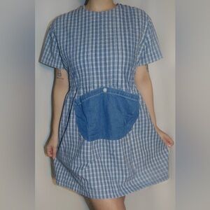 Plaid Positive Attitude dress